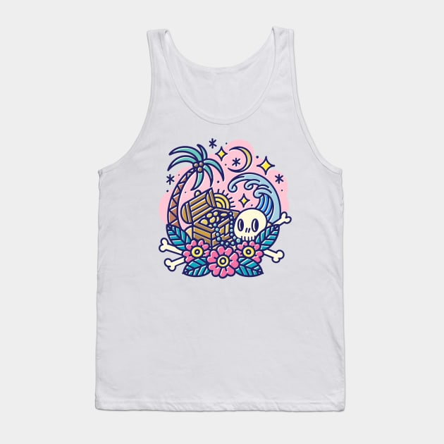 Treasure island Tank Top by Paolavk